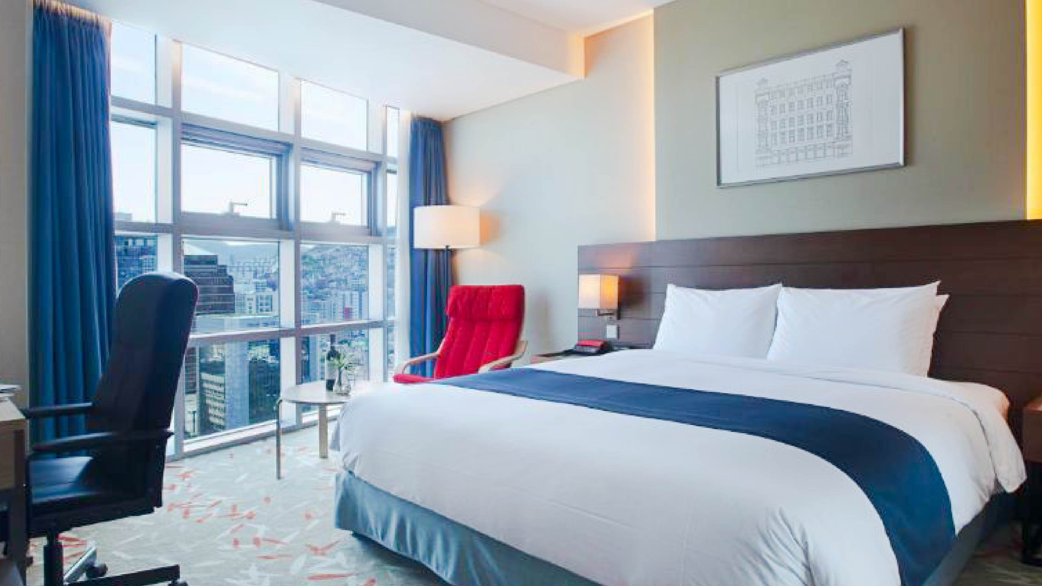 Hotel Whistlelark Jeju 客房空間